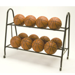 Tandem Sport Ultimate Ball Storage Rack Rolling Cart