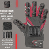 S.W.A.G. Adjustable Weighted Gloves | Men Women | Finger Weights | Basketball, Fitness, Exercise