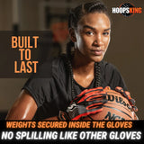 Hoop Handz Weighted Basketball Gloves | Heavy | Increase Hand Speed